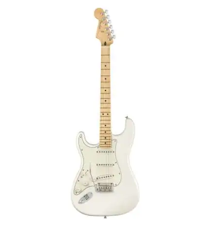 Fender Player Stratocaster Lefthand MN Polar White