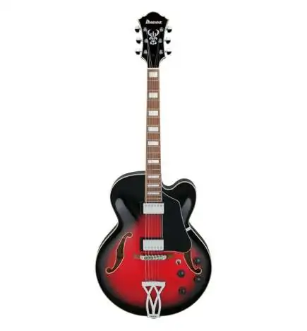 Ibanez Artcore AF75-TRS Transparent Red Sunburst