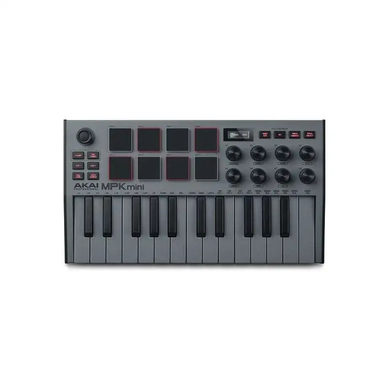 AKAI Professional MPK Mini Mk3 Keyboard Controller (Grey)