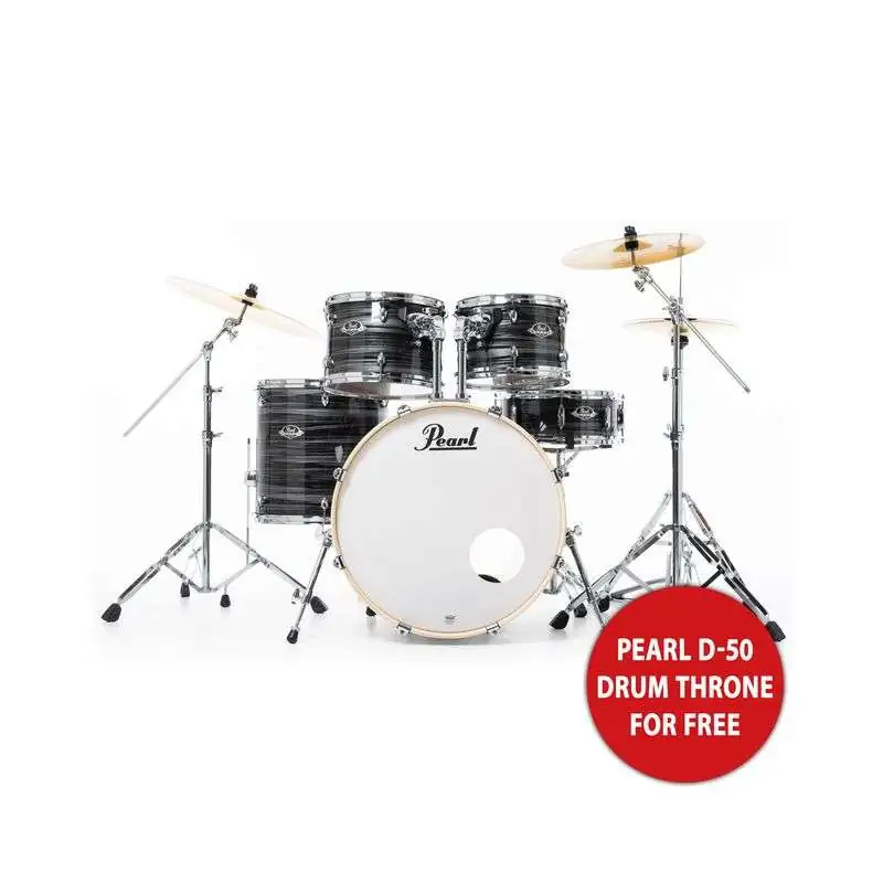 Pearl EXX725SBR/C778 Export Graphite Silver Twist