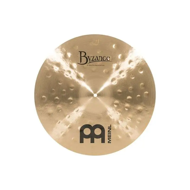 Meinl Byzance Hammered Crash 18", B18ETHC, Extra Thin Meinl Byzance Hammered Crash 18", B18ETHC, Extra Thin