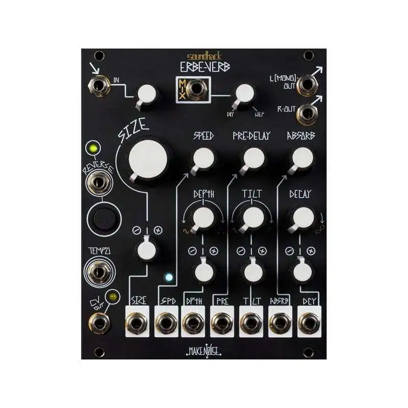 Make Noise Erbe-Verb Black & Gold