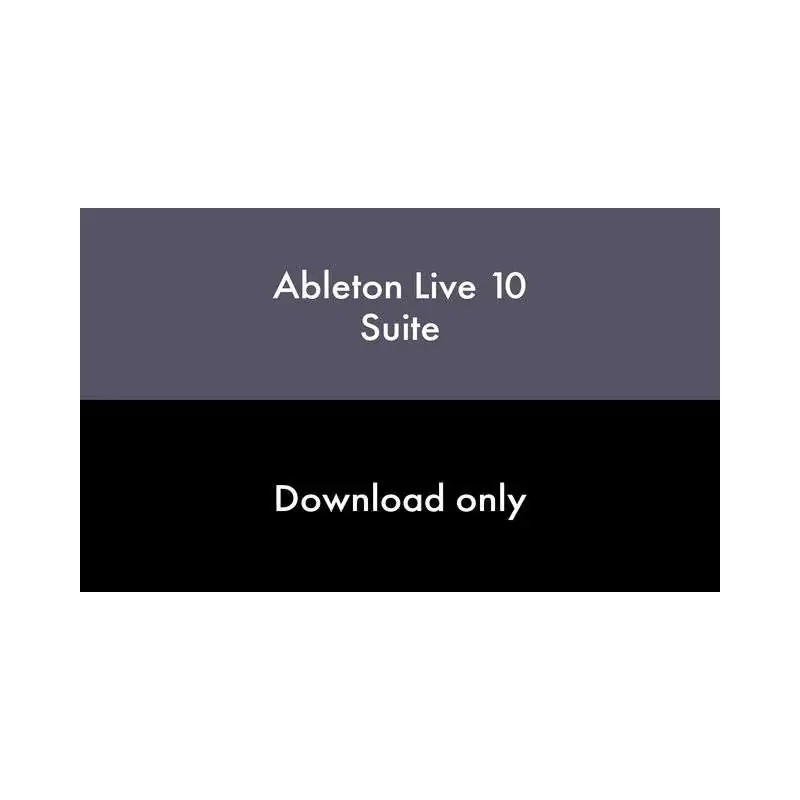 Ableton Live 10 Suite License Code Ableton Live 10 Suite License Code