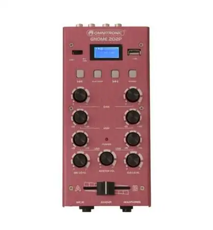 Omnitronic GNOME-202P Red