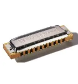Hohner blauws Harp A MS