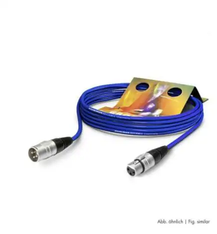 Sommer Cable SGHN-1000-BL Microfoonkabel 10 m