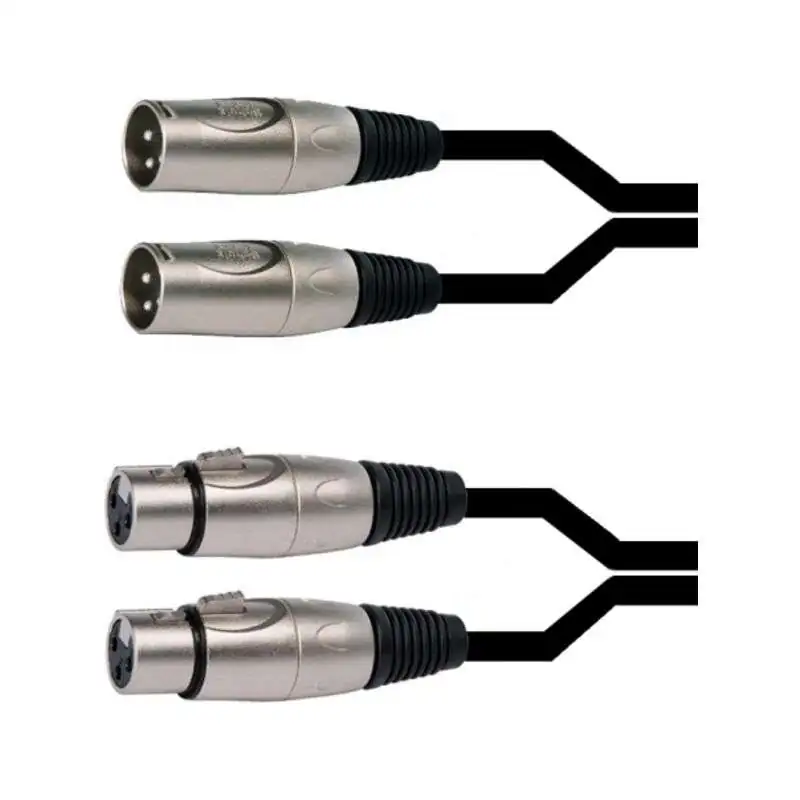 Schulzkabel XXL 2 Dubbelmicrofoonkabel 2 m