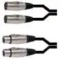 Schulzkabel XXL 2 Double Microphone Cable 2 m