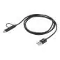 Ansmann Cable USB 2 in 1 1,2 m
