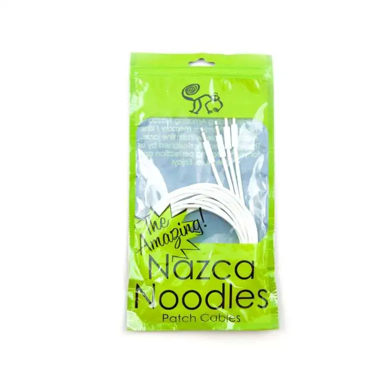 cre8audio Nazca Noodles 150cm 5 Stück, white