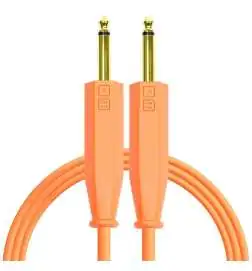 DJ TECHTOOLS DJTT Chroma Cable Klinke Neon Orange