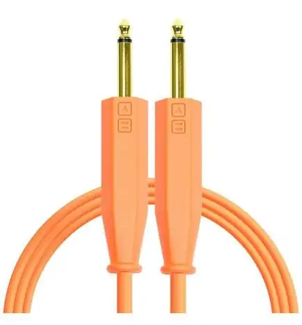 DJ TECHTOOLS DJTT Chroma Cable Klinke Neon Orange