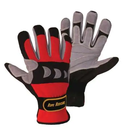 FerdyF. Rope Rescue Gloves S Red-Grey