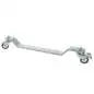 Jahn Roller Blocks 340 mm silvergrey 2 Wheels braked