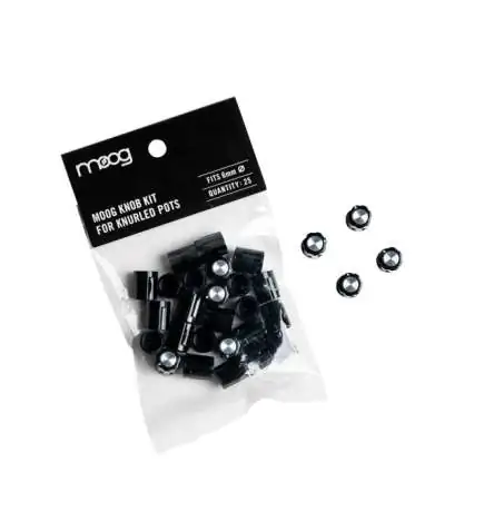Moog Knob Kit for Knurled Pots