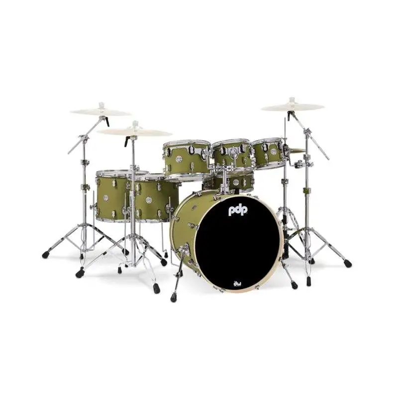 PDP Concept Maple CM7 Drumset Satin Olive