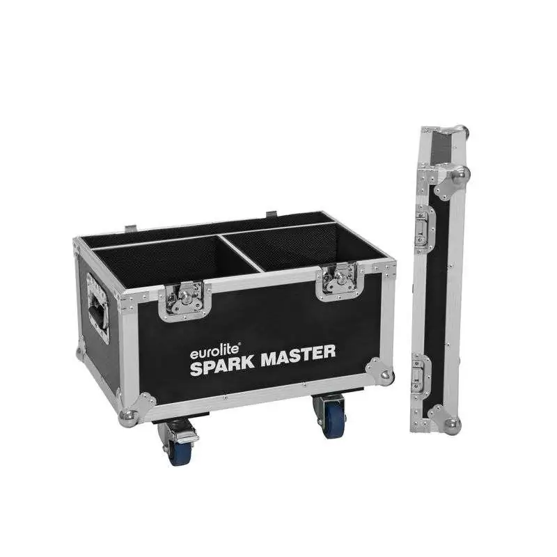 Roadinger Flightcase 2x Spark Master with wheels