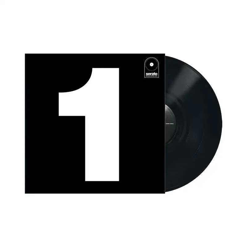 Serato Performance Control Vinyl Schwarz (single)