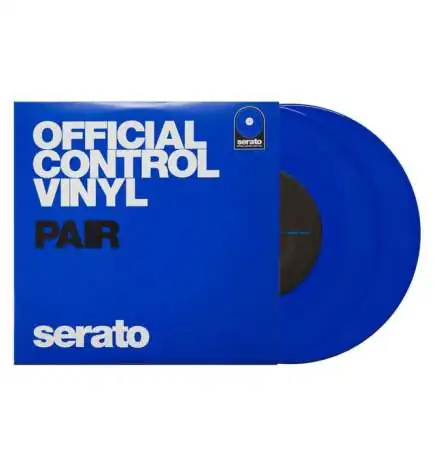 Serato 7 Performance Series Control Vinyl x2 (Blue)