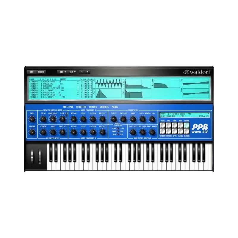 Waldorf PPG Wave 3.V Software Synth, Lizenz Code