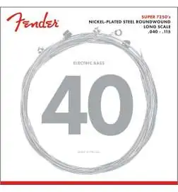 Fender Strings Super 7250-5L 40-115 Nickel Pl., Roundw. Longscale