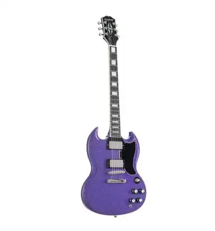 Epiphone SG Custom Purple Sparkle