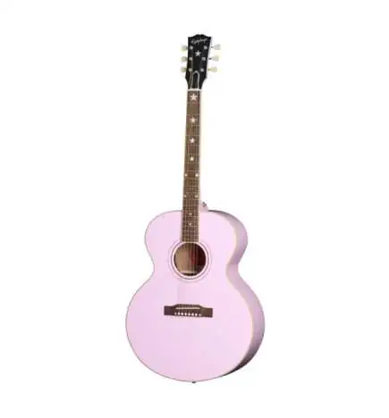 Epiphone J-180 LS Pink
