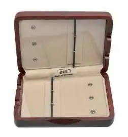 Gewa Reed Case - Clarinet - Solid Wood - Fits 6