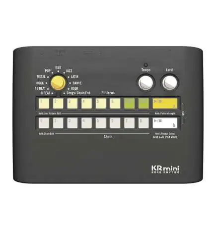 Korg KR mini boîte á rythme