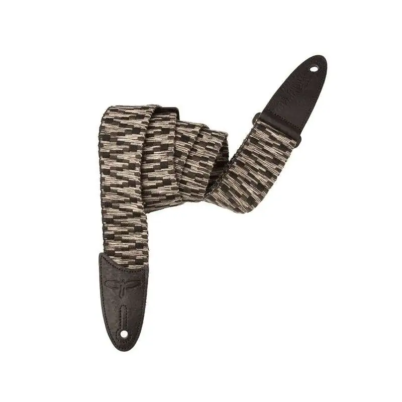 PRS 2" Woven Guitar Strap Black & Gray