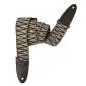 PRS 2" Woven Guitar Strap Black & Gray
