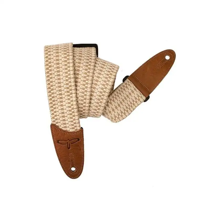 PRS 2" Woven Guitar Strap Brown & Cream