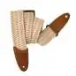 PRS 2" Woven Guitar Strap Brown & Cream