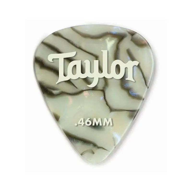 Taylor Celluloid 351 Picks 0.46 Abalone, 12-Pack