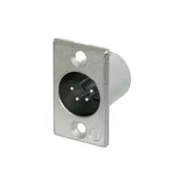 Neutrik NC4MP Chassis Plug