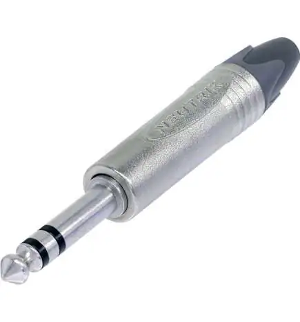 Neutrik NP3X Conector jack 6,35mm, 3 polos