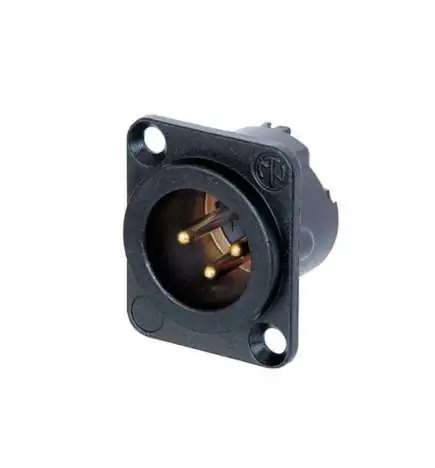 Neutrik NC3MD-LX-B Chassis Plug