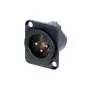 Neutrik NC3MD-LX-B Chassis Plug