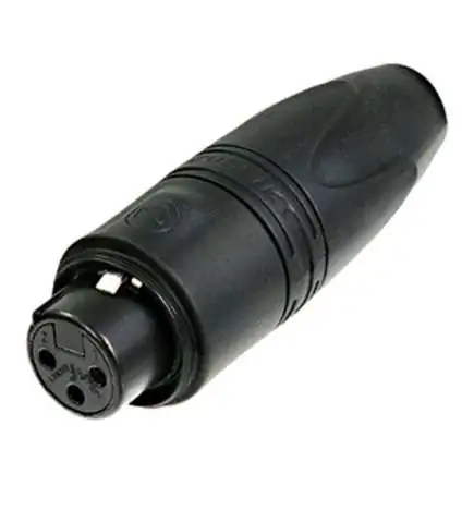 Neutrik NC3FXX-HD-B-D Conector XLR hembra