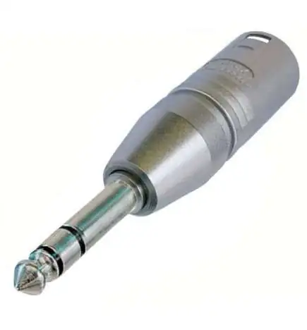 Neutrik NA3MP Adapter XLR-Klinke
