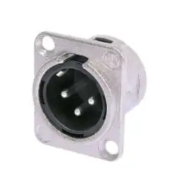 Neutrik NC3MD-L-1 Chassisstecker