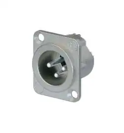 Neutrik NC3MD-LX Conector de chasis