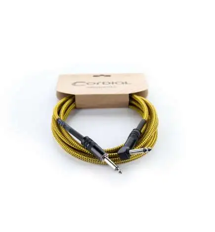 Cordial EI 5 PR-TWEED-YE Instrumentkabel 5 m