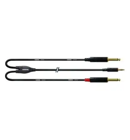 Cordial CFY 3 WPP Y-Audio-Kabel 3 m