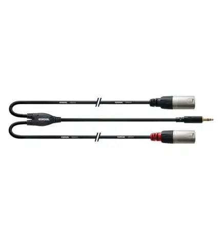 Cordial CFY 3 WMM-LONG Y-Adapterkabel 3 m