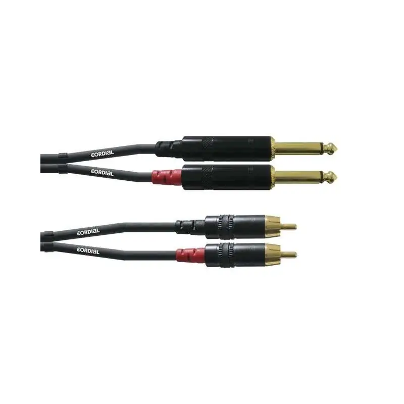 Cordial CFU 0.6 PC Cinch-Jack Cable 0,6 m Rean