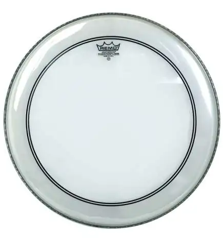 Remo Powerstroke 3 Clear 20 , basDrum Batter Reso