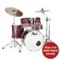 Pearl Export EXX705NBR/C Black Cherry Glitter 704
