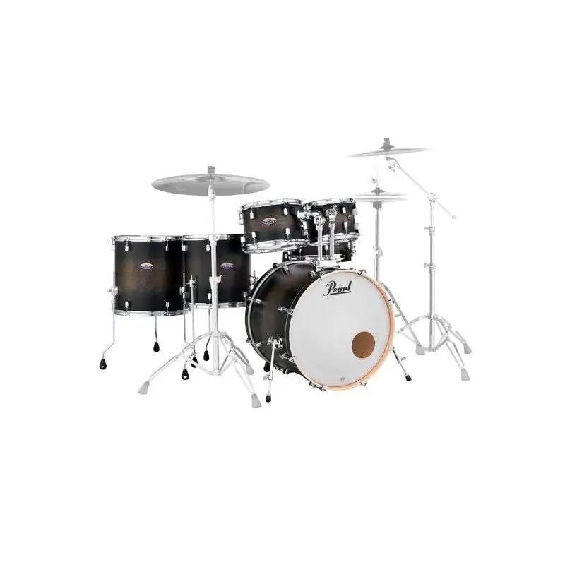 Pearl DMP926SP Decade Maple Shell-Set Satin Black Burst
