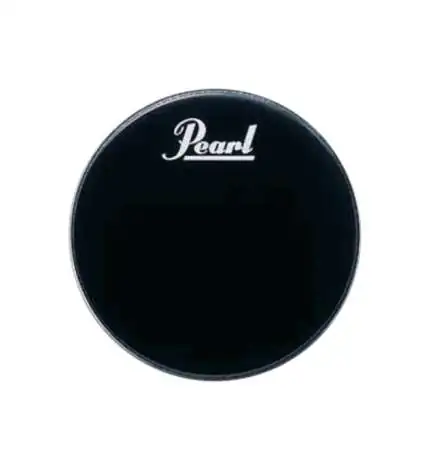 Pearl basDrum Frontvel PTH-18PL, 18 , zwart, Logo